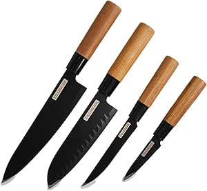 4Pcs Japanese Zillinger Knife Set